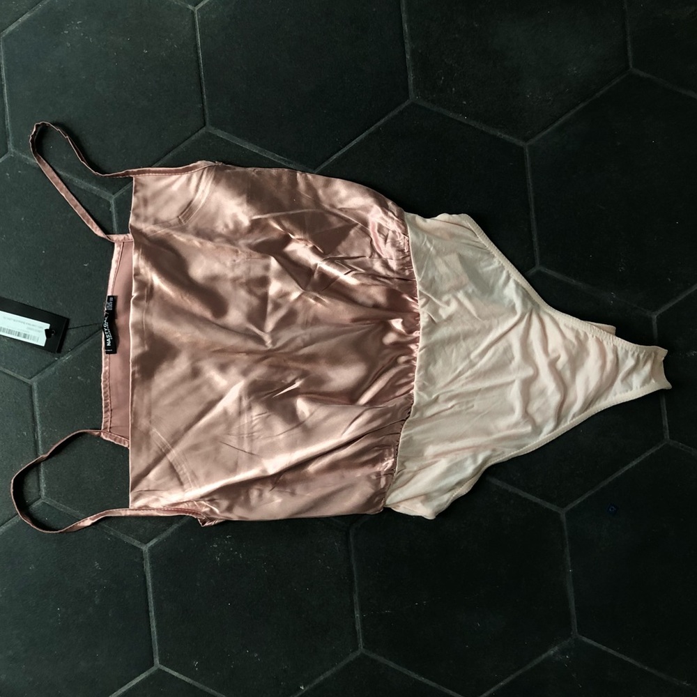 Silk bodysuit